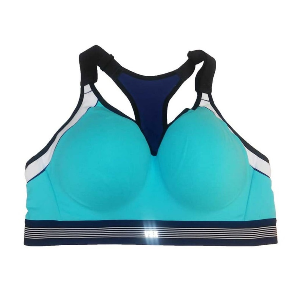 Victoria Secret Incredible Sport Bra 34DDD Wireless Padded Racerback High